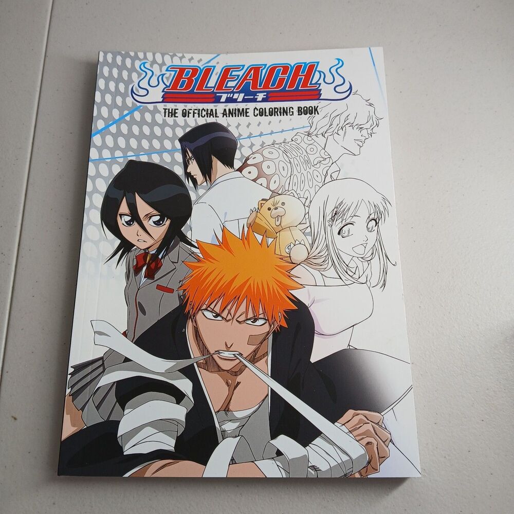 VIZ Media BLEACH: The Official Anime Coloring Book (Paperback) 80 Pages New